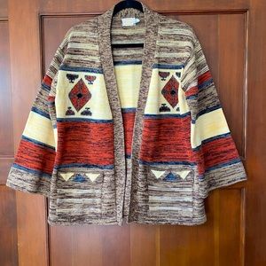Vintage western style cardigan